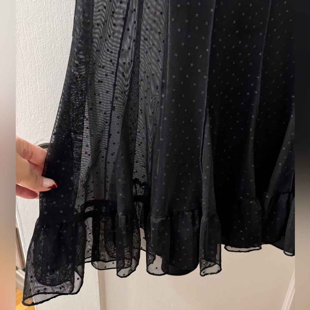 Studio I 2 piece Formal Mesh, Sparkly midi Dress - Picture 4 of 4
